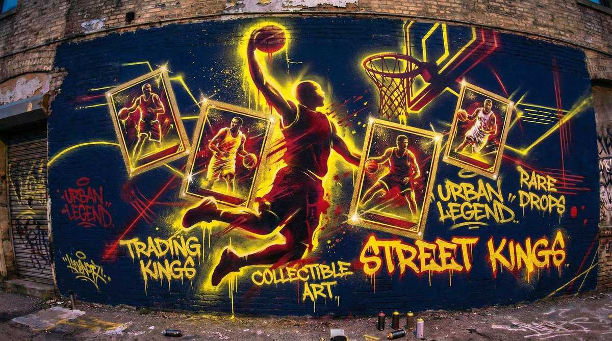 bb贝博 | 球星卡交易市场涂鸦风格